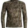 Blocker Outdoors Shield Series Finisher Turkey 1/4 Zip Performance Long Sleeve Tee Bottomlands Large