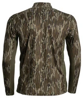 Blocker Outdoors Shield Series Finisher Turkey 1/4 Zip Performance Long Sleeve Tee Bottomlands Large 6 Blocker Outdoors Shield Series Finisher Turkey 1/4 Zip Performance Long Sleeve Tee Bottomlands Large - Image 4