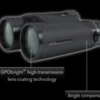 GPO RANGEGUIDE 10X50 RANGEFINDING BINOCULARS -MIKE'S ARCHERY Sales RANGEGUIDE 10x50 key feature callouts1 38361.1672335810